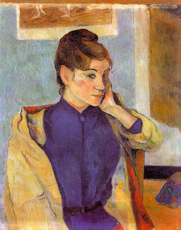 Paul Gauguin Portrait of Madeline Bernard